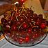 ...e per finire, frutta di stagione appena raccolta... A maggio, le ciliegie